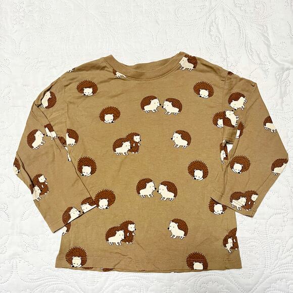 H&M Hedgehog Graphic Shirt Size 3T - Picture 2 of 4